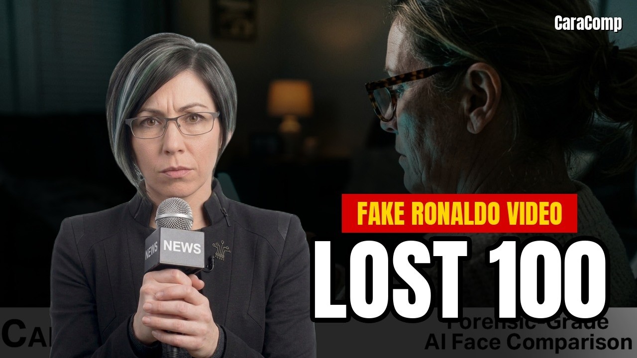 Ronaldo Celebrity Deepfake Cost Woman Cash